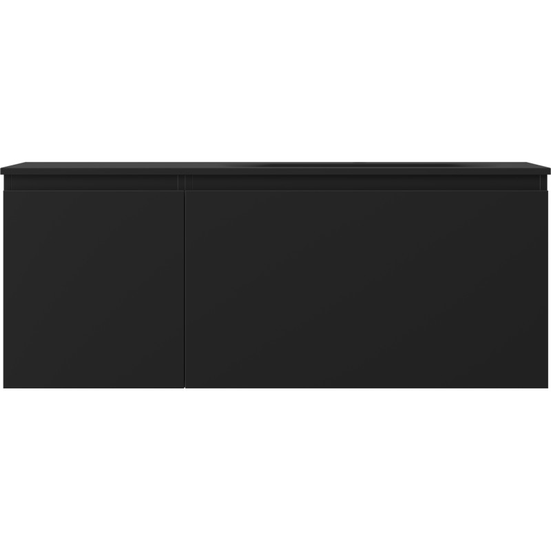 Mexen Orio dulap de baie 120 cm cu lavoar Vela dreapta, 1S, 1D, negru mat - 91A13-12047-3-BBFF71-W23P71