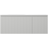 Mexen Rivel dulap de baie 120 cm cu chiuvetă Vela stânga, 1S, 1D, canelat, gri mat/alb mat - 91A23-12047-3-BBFF62-W23L01