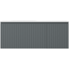 Mexen Rivel dulap baie 120 cm cu lavoar Vela stâng, 1S, 1D, canelat, grafit mat/alb mat - 91A23-12047-3-BBFF66-W23L01