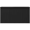 Mexen Rivel dulap baie de 90 cm cu chiuvetă Vela dreaptă, 1S, 1D, striat, negru mat - 91A23-09047-3-BBFF71-W23P71