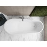 Mexen Oviedo cadă freestanding 170 x 76 cm, albă - 51561707600