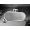 Mexen Retro szabadon álló kád 150 x 73 cm, fehér, fehér lábak - 53251507300-20