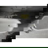 Mexen Retro cadă de sine stătătoare 150 x 73 cm, Albă, picioare Aurie - 53251507300-50