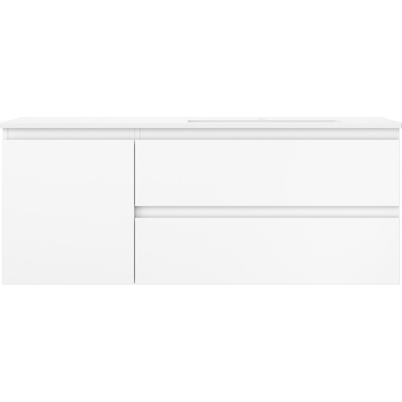 Mexen Orio dulap baie 120 cm cu chiuvetă Otis dreapta, 2S, 1D, alb mat - 91A13-12047-3-BBFFF01-W18P01