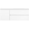 Mexen Orio dulap baie 120 cm cu lavoar Otis dreapta, 2S, 1D, alb mat - 91A13-12047-3-BBFFF01-W18P01