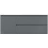 Mexen Orio dulap baie 120 cm cu lavoar Otis dreapta, 2S, 1D, grafit mat/alb mat - 91A13-12047-3-BBFFF66-W18P01