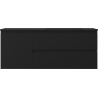 Mexen Orio dulap de baie 120 cm cu lavoar Otis dreapta, 2S, 1D, negru mat - 91A13-12047-3-BBFFF71-W18P71