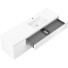 Mexen Orio dulap baie 160 cm cu lavoar Otis dreapta, 2S, 1D, alb mat - 91A13-16047-3-BBFFF01-W18P01