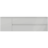 Mexen Orio dulap de baie 160 cm cu lavoar Otis dreapta, 2S, 1D, gri mat/alb mat - 91A13-16047-3-BBFFF62-W18P01