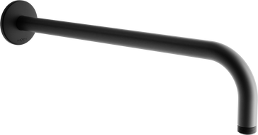 Mexen braț de duș montat pe perete 40 cm Neagră - 79211-70