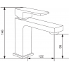 Mexen Uno baterie lavoar, auriu - 71400-50