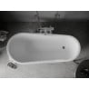Mexen Retro cadă de baie freestanding 170 x 75 cm, albă, picioare cromate - 53251707500-00