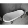 Mexen Retro szabadon álló kád 170 x 75 cm, fehér, króm lábak - 53251707500-00