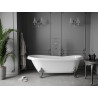 Mexen Retro cada freestanding 170 x 75 cm, albă, picioare cromate - 53251707500-00