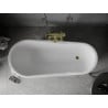 Mexen Retro szabadonálló kád 170 x 75 cm, Fehér, nogi Arany - 53251707500-50