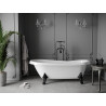 Mexen Retro cadă freestanding 170 x 75 cm, albă, picioare negre - 53251707500-70