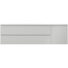 Mexen Orio dulap baie 160 cm cu chiuvetă Vela stânga, 2S, 1D, gri mat/alb mat - 91A13-16047-3-BBFFF62-W23L01