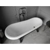 Mexen Retro szabadonálló kád 170 x 75 cm, Fehér/Fekete, nogi Fekete - 53251707575-70