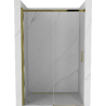 Mexen Omega uși de duș glisante 100 cm, transparente, aurii - 825-100-000-50-00