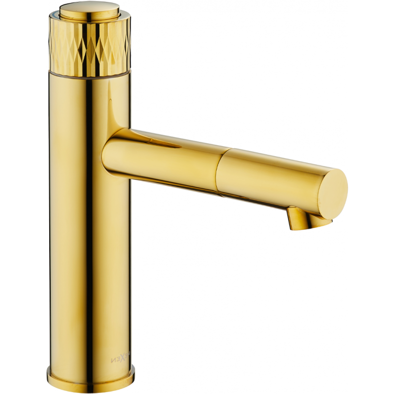 Mexen Diamond baterie lavoar, aurie - 71500-50