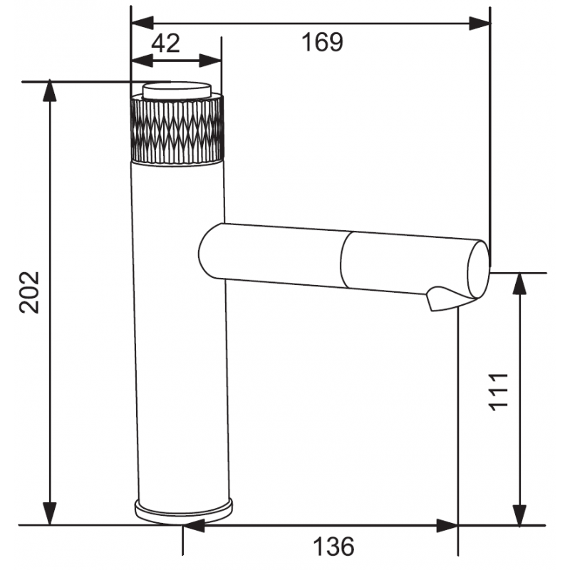 Mexen Diamond baterie pentru lavoar, neagră/aurie - 71500-75