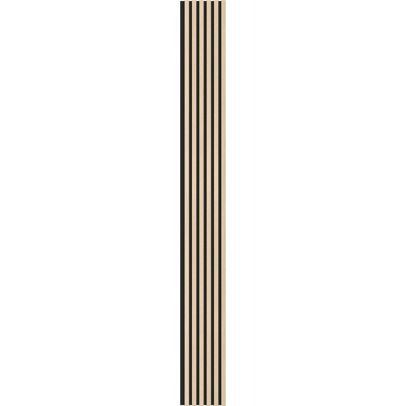 Mexen Lam-B lamele de perete 275 x 30 cm, placă HDF 4 mm, furnir tehnic, Stejar Nisipos - S100-275307-3015-001