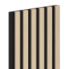 Mexen Lam-F lamele de perete acustice 275 x 30 cm, fetru 8 mm, furnir tehnic, Stejar Nisipos - S105-275307-3015-001