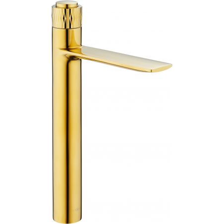 Mexen Zero+ baterie lavoar înaltă, aurie - 71610-50