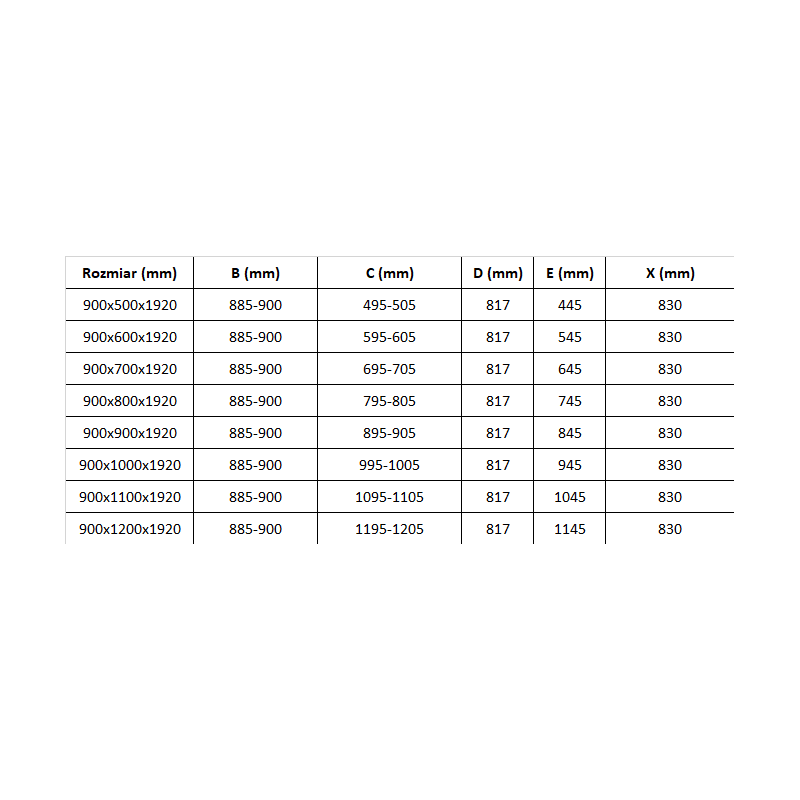 Mexen Pretoria cabină de duș batantă 90 x 70 cm, transparentă, crom + cadă Flat, negru - 852-090-070-01-00-4070