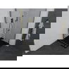 Mexen Pretoria cabină de duș batantă 70 x 70 cm, transparentă, aurie + cadă de duș Flat, negru - 852-070-070-50-00-4070G