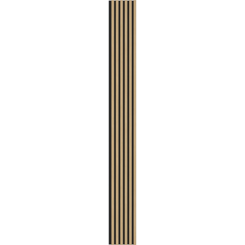 Mexen Lam-B fali panelek 275 x 30 cm, 4 mm HDF lap, műszaki furnér, Arany Tölgy - S100-275307-3015-003