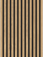 Mexen Lam-B falis díszlécek 275 x 30 cm, 4 mm-es HDF lemez, műszaki furnér, Klasszikus Fenyő - S100-275307-3015-012