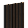 Mexen Lam-B fali panelek 275 x 30 cm, 4 mm HDF lemez, műszaki furnér, Barna Ében - S100-275307-3015-022