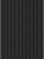 Mexen Lam-B lamele de perete 275 x 30 cm, placă HDF 4 mm, furnir tehnic, Abanos Negru - S100-275307-3015-023