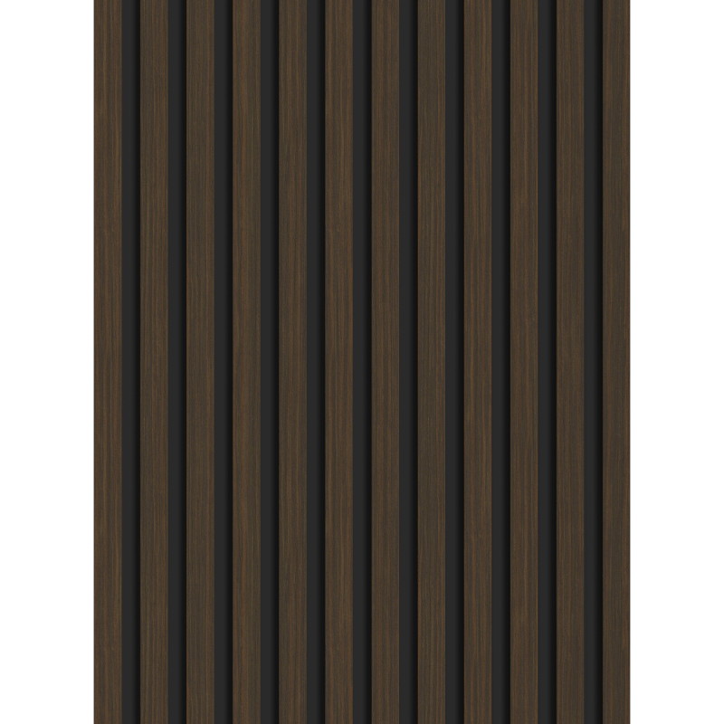 Mexen Lam-B fali falakra 275 x 30 cm, 4 mm HDF lap, technikai furnér, Égetett Dió - S100-275307-3015-024