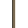 Mexen Lam-F akusztikus fal lamellák 275 x 30 cm, 8 mm filc, technikai furnér, Arany Tölgy - S105-275307-3015-003