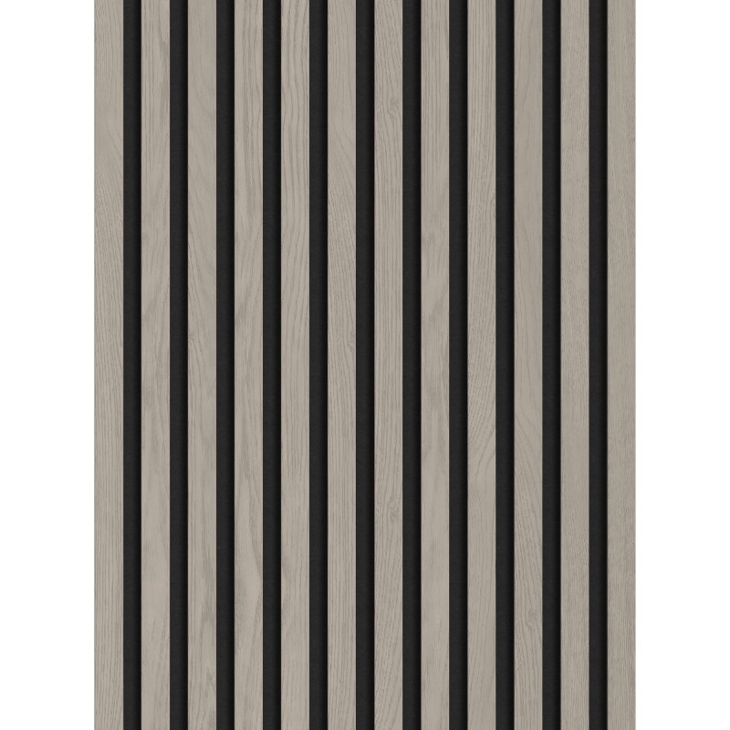 Mexen Lam-F Akusztikus falécek 275 x 30 cm, 8 mm filc, technikai furnér, Hamuszínű Tölgy - S105-275307-3015-005