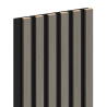 Mexen Lam-F lamele de perete acustice 275 x 30 cm, fetru 8 mm, furnir tehnic, Stejar Oțel - S105-275307-3015-006