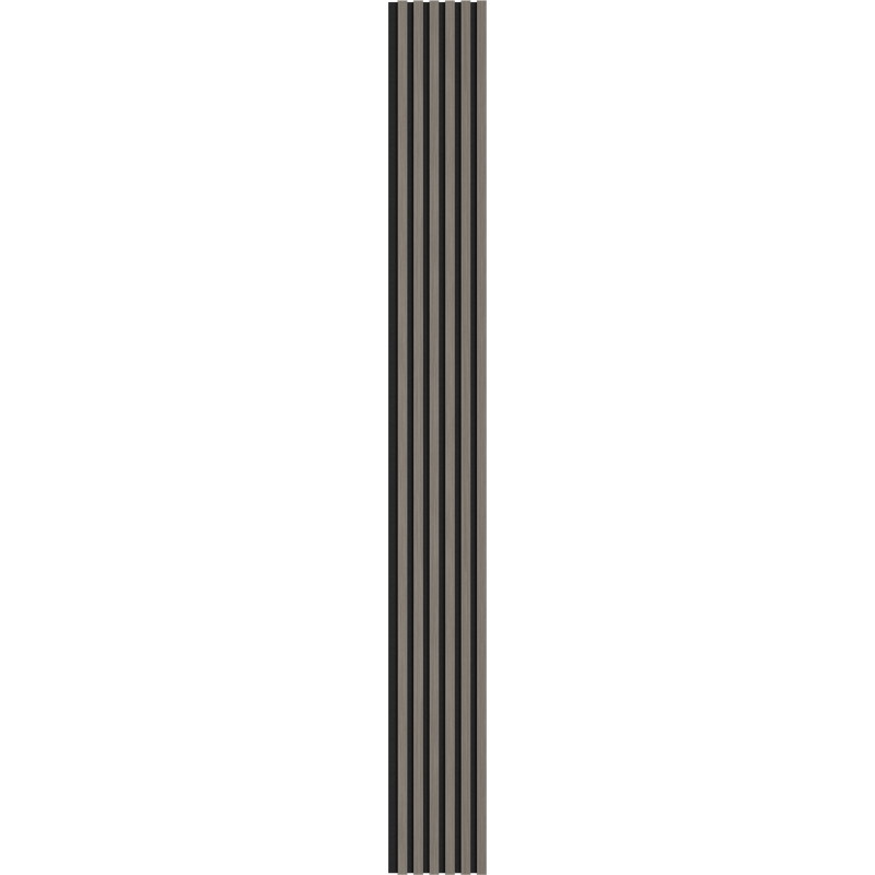 Mexen Lam-F Akusztikus falécek 275 x 30 cm, 8 mm filc, műszaki furnér, Acéltölgy - S105-275307-3015-006
