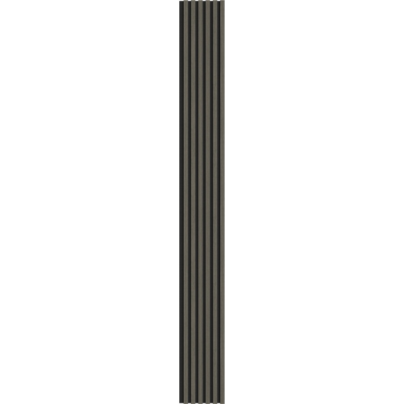 Mexen Lam-F 275 x 30 cm-es akusztikus falécek, 8 mm filc, technikai furnér, Onyx Tölgy - S105-275307-3015-010