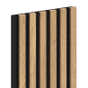 Mexen Lam-F lamele de perete acustice 275 x 30 cm, material textil 8 mm, furnir tehnic, Pin Clasic - S105-275307-3015-012