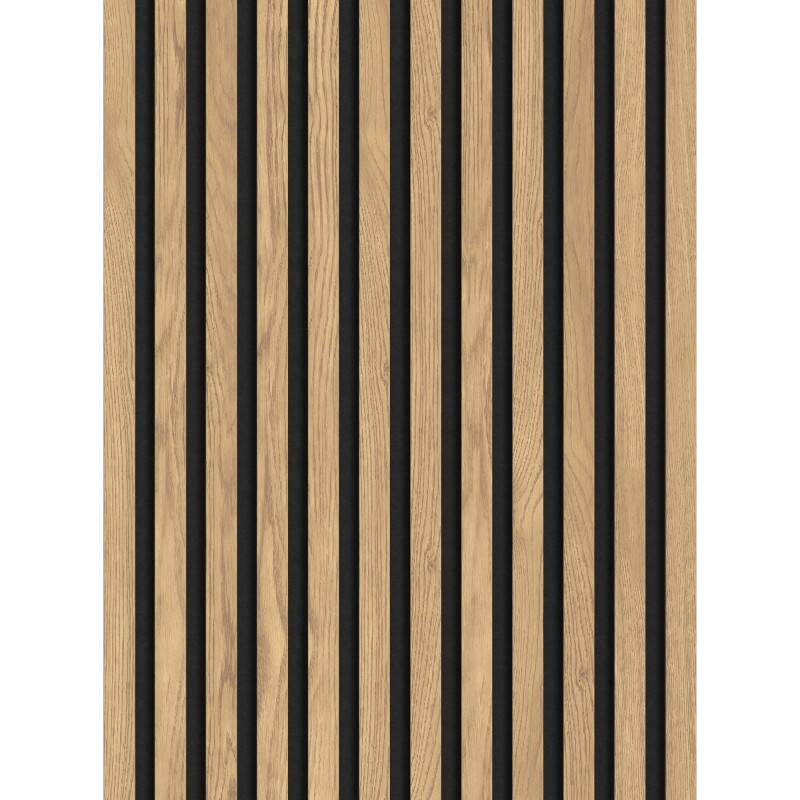 Mexen Lam-F lamele de perete acustice 275 x 30 cm, material textil 8 mm, furnir tehnic, Pin Clasic - S105-275307-3015-012