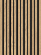 Mexen Lam-F lamele de perete acustice 275 x 30 cm, material textil 8 mm, furnir tehnic, Pin Clasic - S105-275307-3015-012