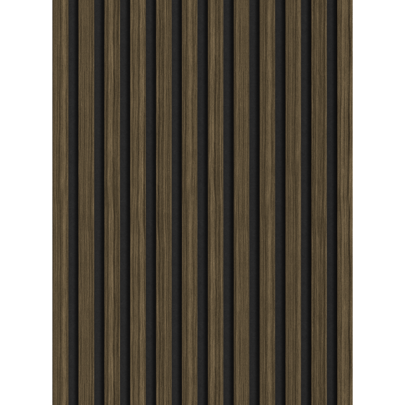Mexen Lam-F akusztikus fali lécek 275 x 30 cm, 8 mm filc, műszaki furnér, Királyi Ében - S105-275307-3015-020