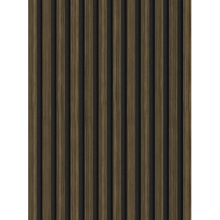 Mexen Lam-F akusztikus fali lécek 275 x 30 cm, 8 mm filc, műszaki furnér, Királyi Ében - S105-275307-3015-020