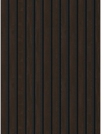 Mexen Lam-F lamele șcienne acustice 275 x 30 cm, fetru 8 mm, furnir tehnic, Abanos Maro - S105-275307-3015-022