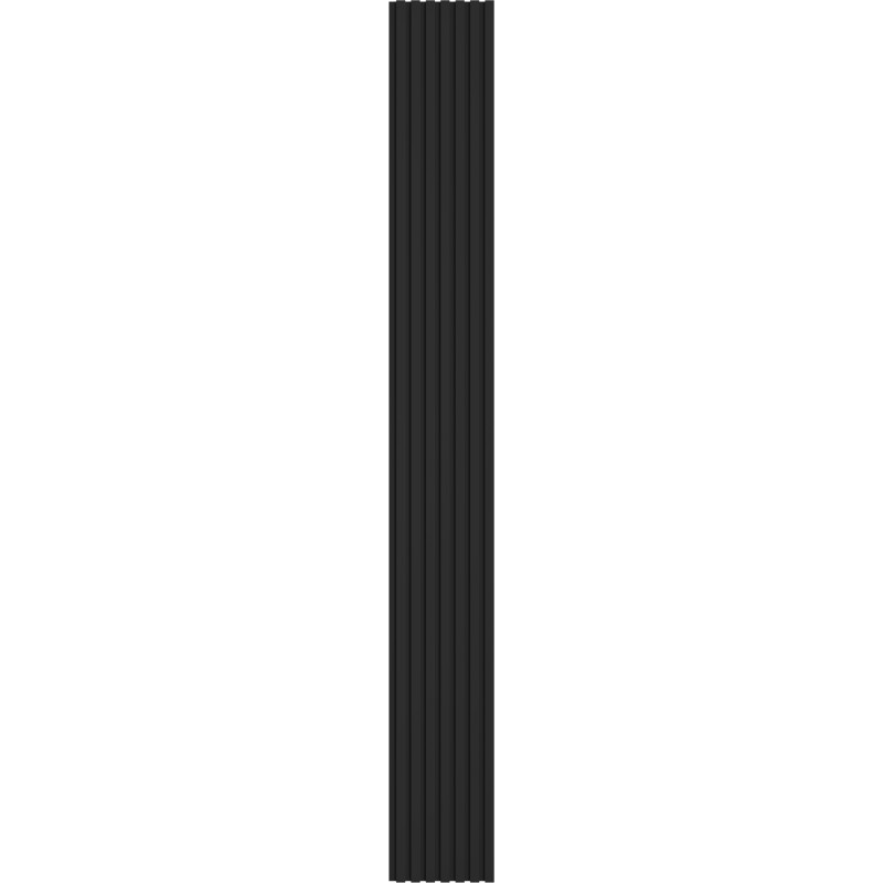 Mexen Lam-B lamele de perete 275 x 31,5 cm, placă HDF 4 mm, Negru Mat - S100-275317-2812-053