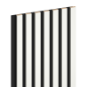 Mexen Lam-B fali panelek 275 x 31,5 cm, 4 mm HDF lemez, Fehér Fény - S100-275317-2812-054
