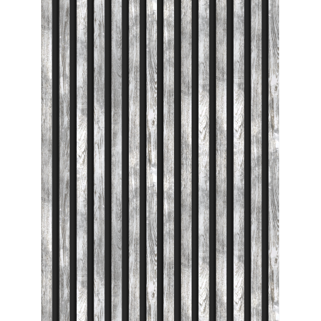 Mexen Lam-B fali panelek 275 x 31,5 cm, HDF lap 4 mm, Fehérített Tölgy - S100-275317-2812-064