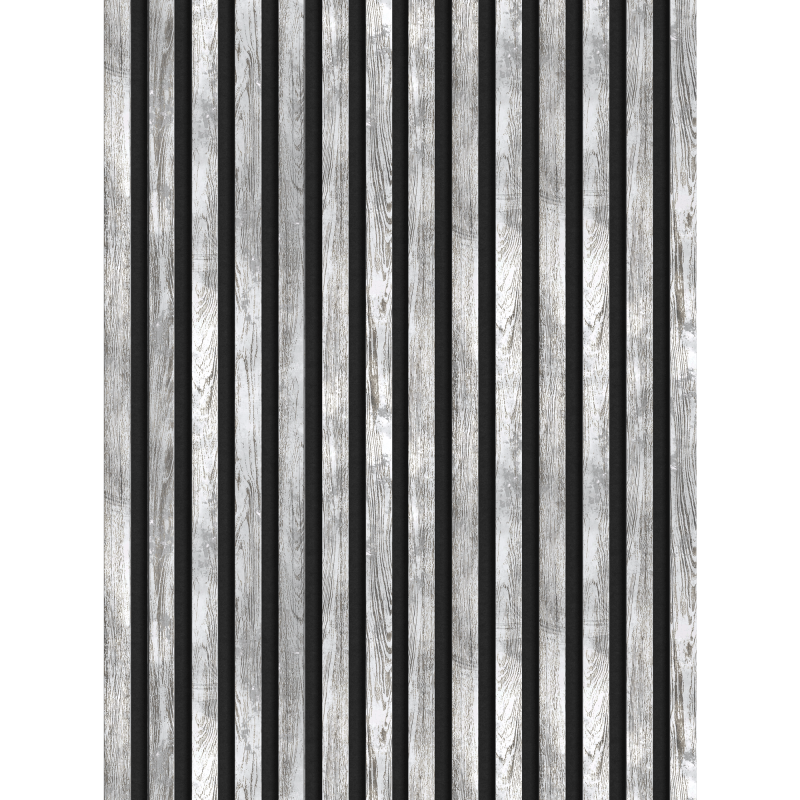 Mexen Lam-F akusztikus fali panelek 275 x 31,5 cm, 6 mm filc, Fehérített tölgy - S105-275317-2812-064